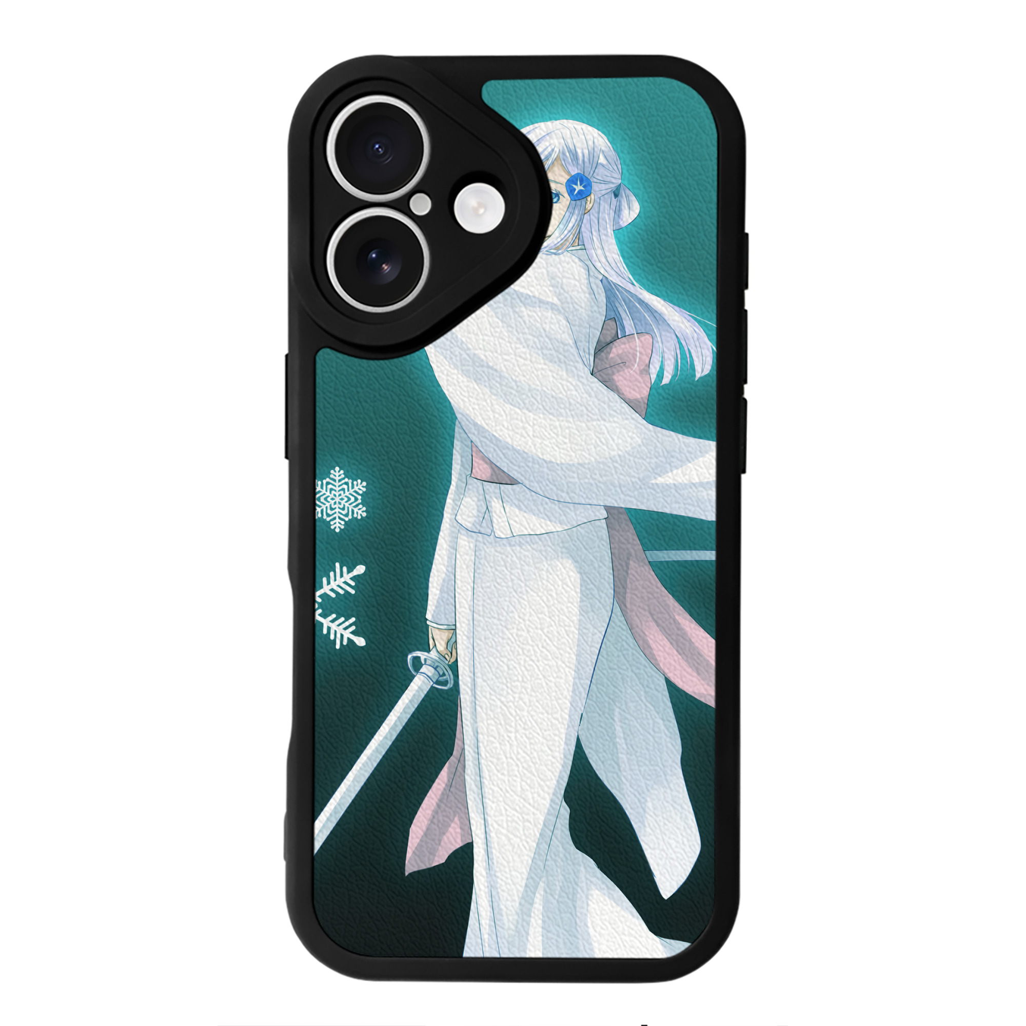（画像用） ブリーチ BLEACH 【iPhone 16シリーズ対応】シリコンスマホケース（レザー調） 材質：シリコン